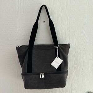 NWT Lo & Sonos The Catalina Day Tote Recycled Washed Canvas Midnight Ash